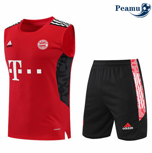 Camisola Futebol Kit Entrainement foot Bayern de Munique Colete + Pantalon 2022-2023 pt228392