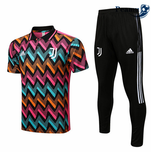 Camisola Futebol Kit Entrainement foot Polo Juventus + Pantalon Rosa 2022-2023 pt228430