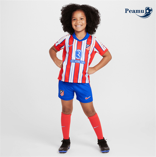 Oferta Camisola Futebol Atletico Madrid Crianças Principal Equipamento 2024-2025