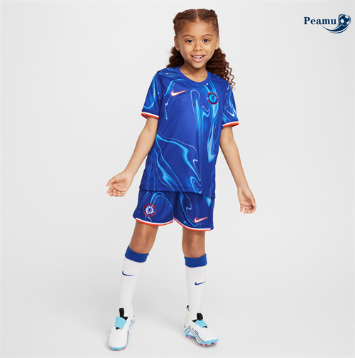 Vender Camisola Futebol Chelsea Crianças Principal Equipamento 2024-2025