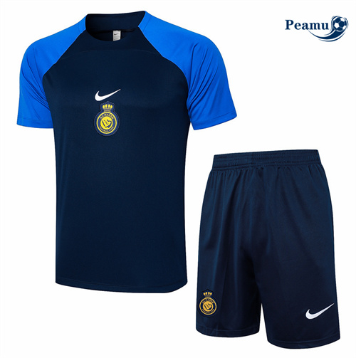 Comprar Camisola Kit Equipamento Training Al-Nassr + Calções azul 2024-2025