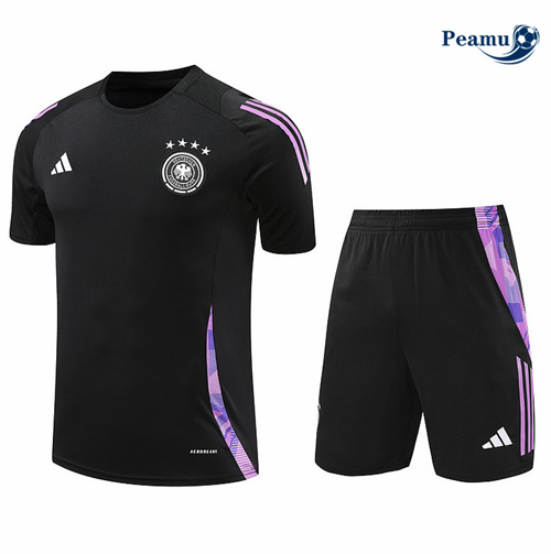 Criar Camisola Kit Equipamento Training Alemanha + Calções preto 2024-2025