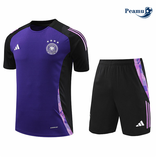 Loja Camisola Kit Equipamento Training Alemanha + Calções roxo 2024-2025