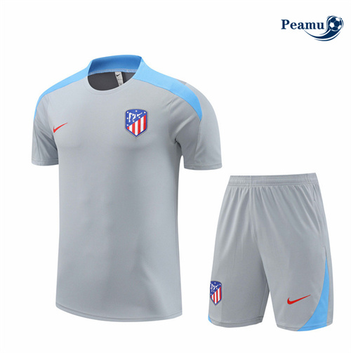 Vender Camisola Kit Equipamento Training Atletico Madrid + Calções cinza 2024-2025