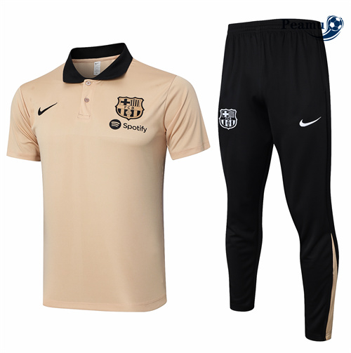 Vender Camisola Kit Equipamento Training Barcelona polo + Pantalon Caqui 2024-2025