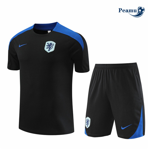 Comprar Camisola Kit Equipamento Training Holanda + Calções preto 2024-2025