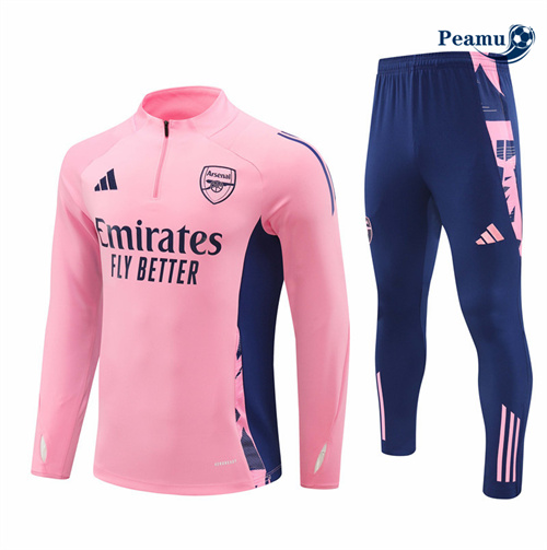 Novo Fato de Treino Arsenal Criancas rosa 2024-2025