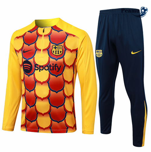 Nouveau Comprar Fato de Treino Barcelona Amarelo 2024-2025