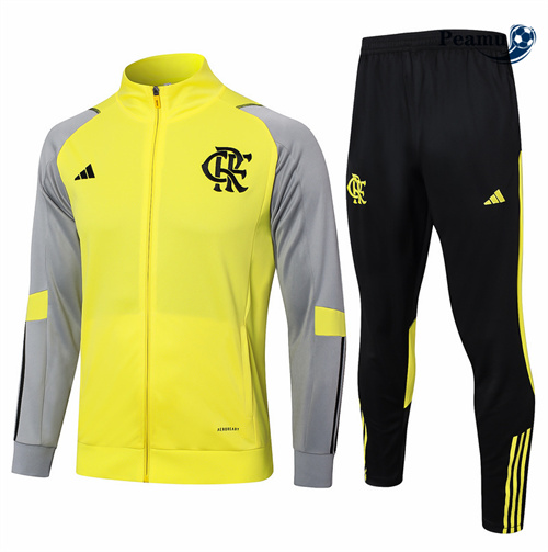 Oferta Comprar Casaco de Fato de Treino Flamengo Amarelo 2024-2025