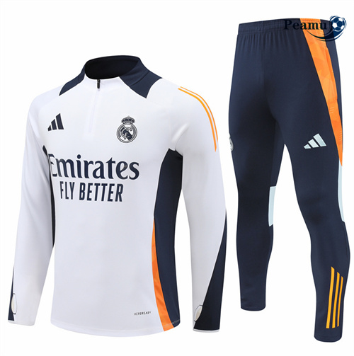 Oferta Fato de Treino Real Madrid Criancas Branco 2024-2025