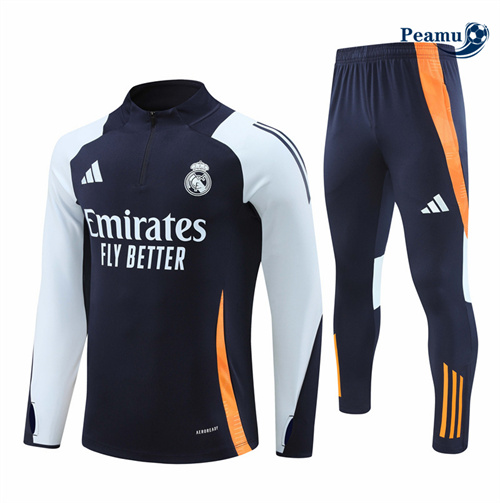 Novo Fato de Treino Real Madrid Criancas azul real 2024-2025