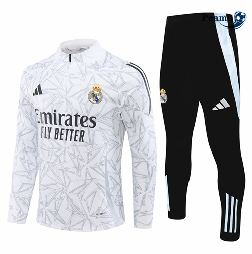 Comprar Fato de Treino Real Madrid Criancas Branco 2024-2025