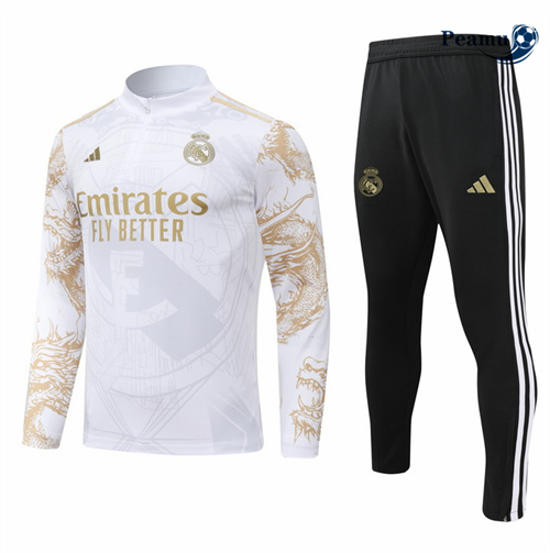 Vender Fato de Treino Real Madrid Criancas Branco 2024-2025