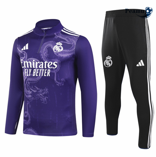 Vender Fato de Treino Real Madrid especial Criancas roxo 2024-2025