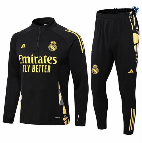 Comprar Comprar Fato de Treino Real Madrid preto 2024-2025