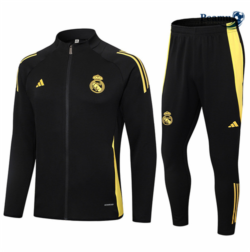 Oferta Comprar Casaco de Fato de Treino Real Madrid preto 2024-2025