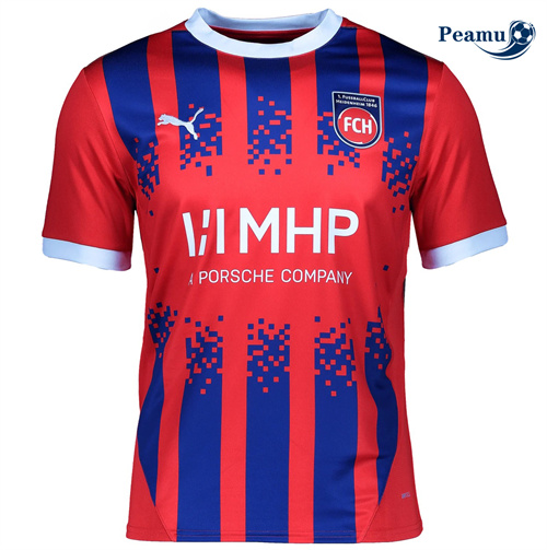 Novos Camisola Futebol Heidenheim Principal Equipamento 2024-2025