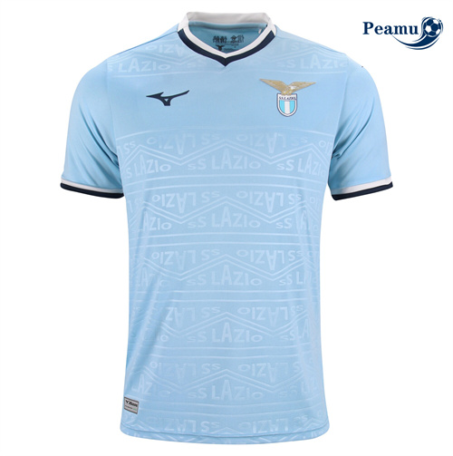 Nouveau Camisola Futebol Lazio Principal Equipamento 2024-2025