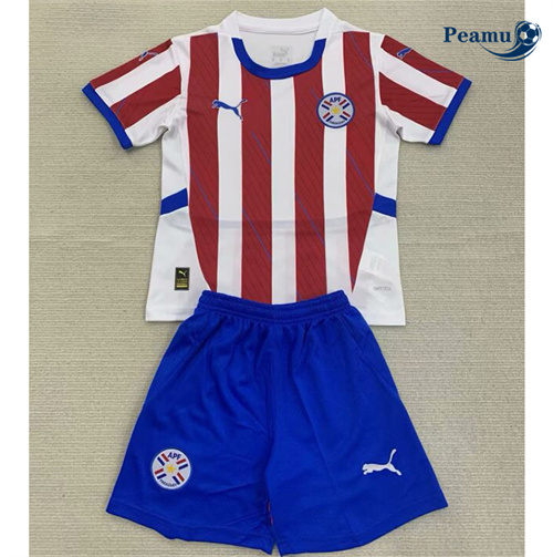 Oferta Camisola Futebol Paraguay Crianças Principal Equipamento 2024-2025