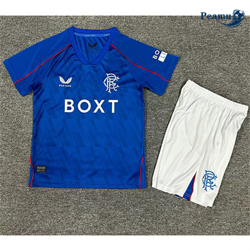 Vender Camisola Futebol Rangers FC Crianças Principal Equipamento 2024-2025