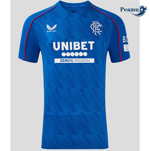 Criar Camisola Futebol Rangers Principal Equipamento 2024-2025