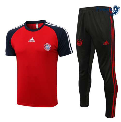 Kit Entrainement foot Bayern de Munique + Pantalon Vermelho/Azul Marinho 2022-2023