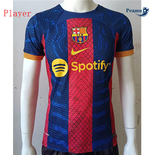 Peamu - Camisola Futebol Barcelona Player Version Vermelho 2022-2023