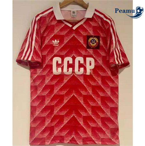 Peamu - Camisola Futebol Retro Soviet Union Principal Equipamento 1988