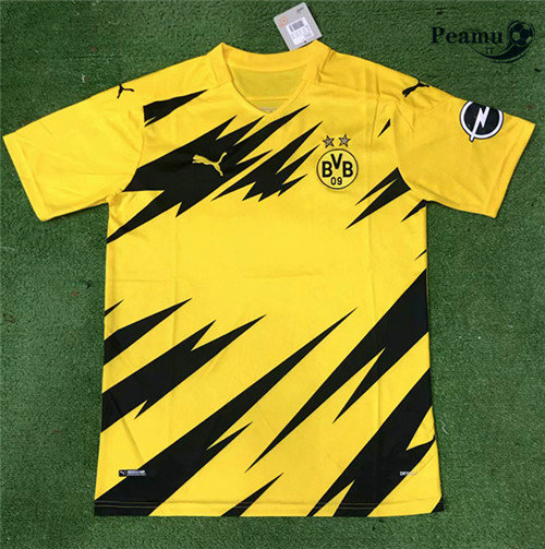 Camisola Futebol Borussia Dortmund Amarelo 2020-2021