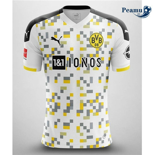 Camisola Futebol Borussia Dortmund Alternativa Equipamento 2020-2021