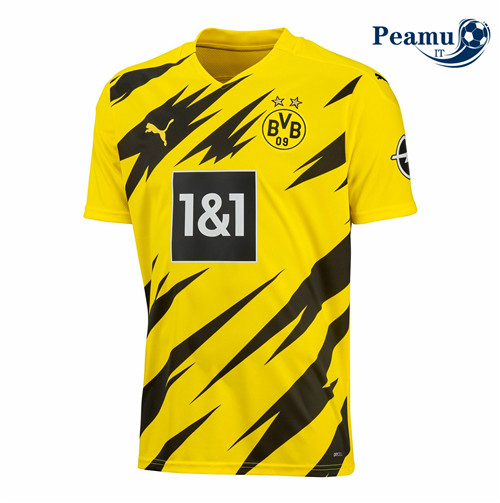 Camisola Futebol Borussia Dortmund Principal Equipamento 2020-2021