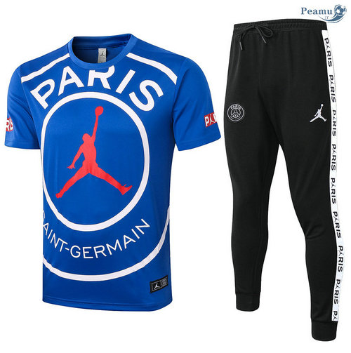 Kit Camisola Entrainement PSG Jordan + Pantalon Azul LOGO Jordan 2020-2021