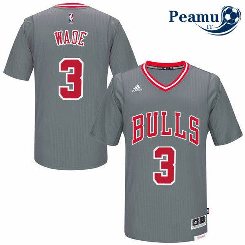 Peamu - Dwyane Wade, Chicago Bulls [Cinza Pride]