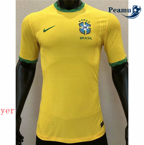 Peamu - Camisola Futebol Brasil Player Version Principal Equipamento 2020-2021