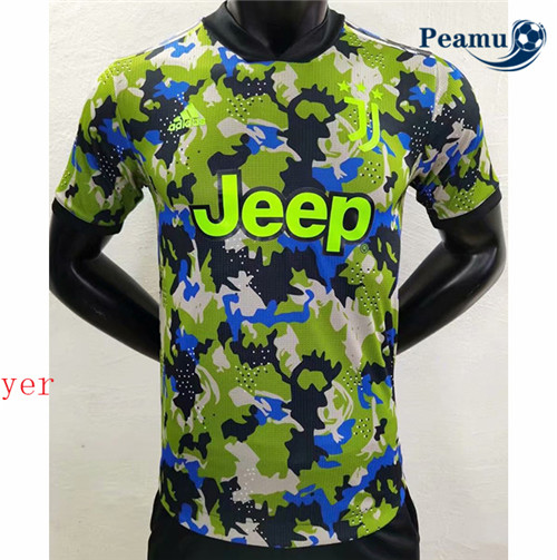 Peamu - Camisola Futebol Juventus Player Version vert 2020-2021