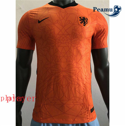 Peamu - Camisola Futebol Holanda Player Version orange Principal Equipamento 2020-2021