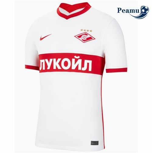 Camisola Futebol Spartak Moscow Alternativa Equipamento 2021-2022