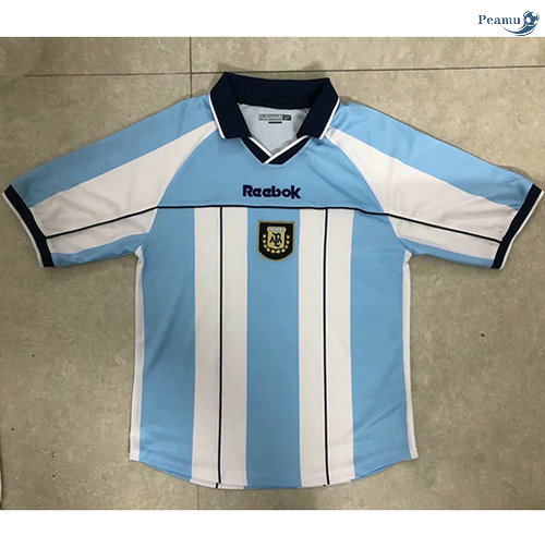 Peamu - Camisola Futebol Retro Argentina Principal Equipamento 2000-01