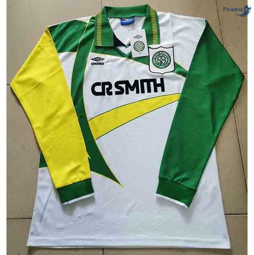 Peamu - Camisola Futebol Retro Celtics Alternativa EquipamentoManche Longue 1994-95