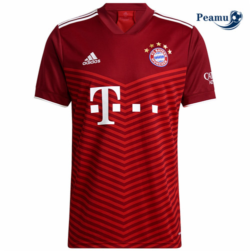 Camisola Futebol Bayern de Munique Principal Equipamento 2021-2022
