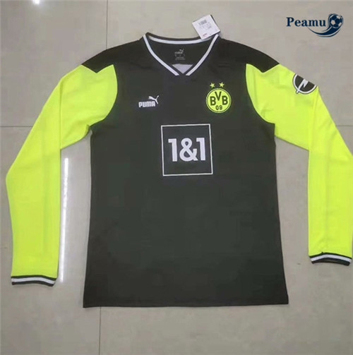 Camisola Futebol Borussia Dortmund Manche Longue version commune 2021-2022