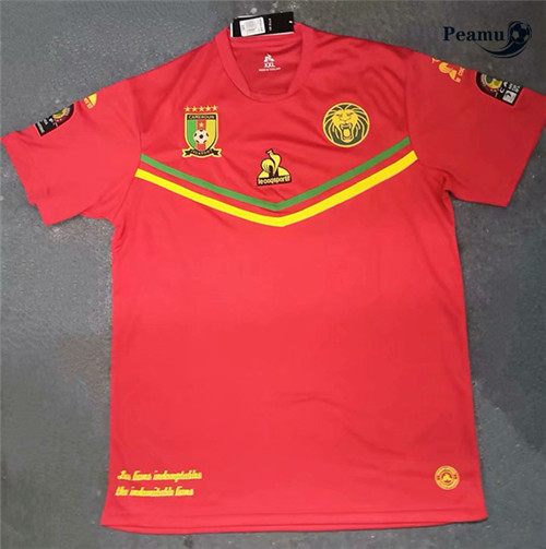 Camisola Futebol Camarões Vermelho 2021-2022