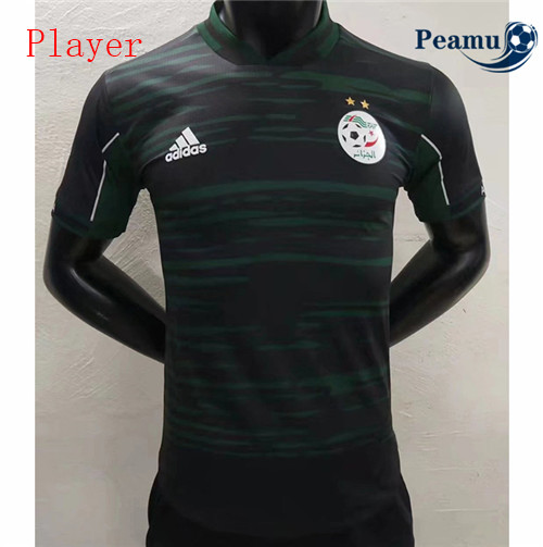 Peamu - Camisola Futebol Argélia Player Preto/Vert 2022