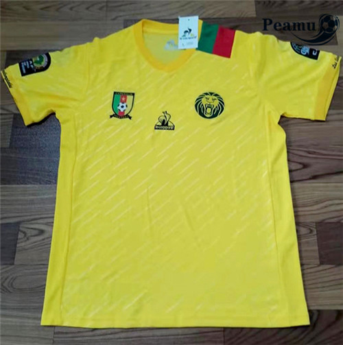 Peamu - Camisola Futebol Camarões Signature Edition Amarelo Fans 2021-2022
