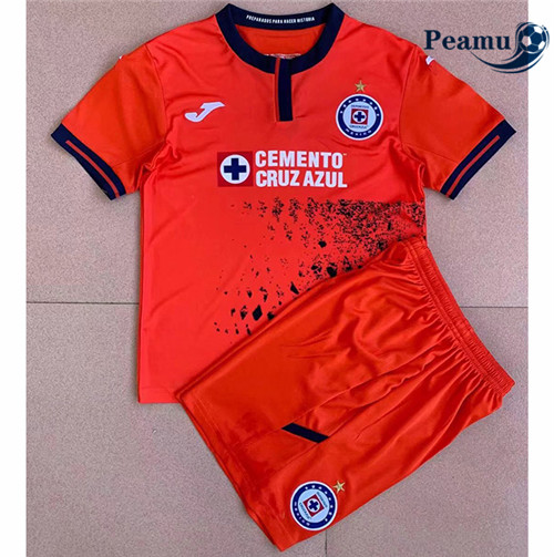 Peamu - Camisola Futebol Cruz Azul Crianças Terceiro Equipamento 2021-2022