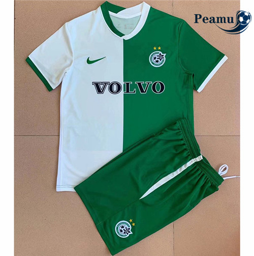 Peamu - Camisola Futebol Maccabi Haifa Crianças Principal Equipamento 2021-2022