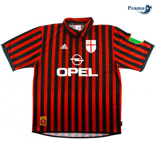 Classico Maglie AC Milan Centenario Principal Equipamento 1999-00