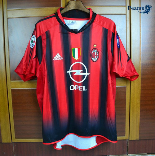 Classico Maglie AC Milan Principal Equipamento 2004-05