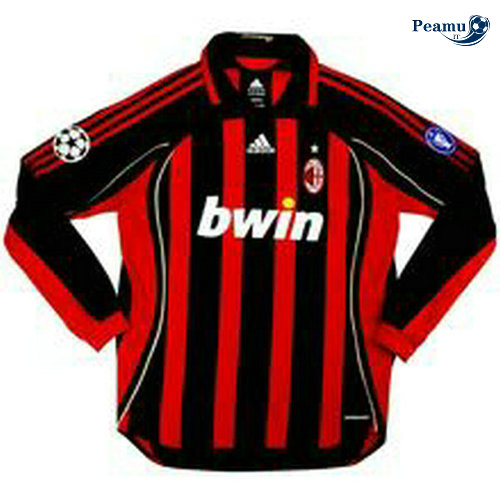 Classico Maglie AC Milan Manche Longue Principal Equipamento 2006-07