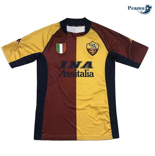 Classico Maglie AS Roma Principal Equipamento 2001-02